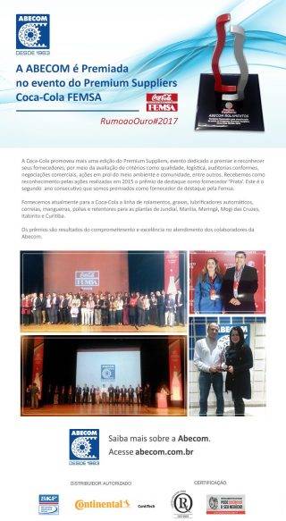 Abecom prêmio FEMSA 2016