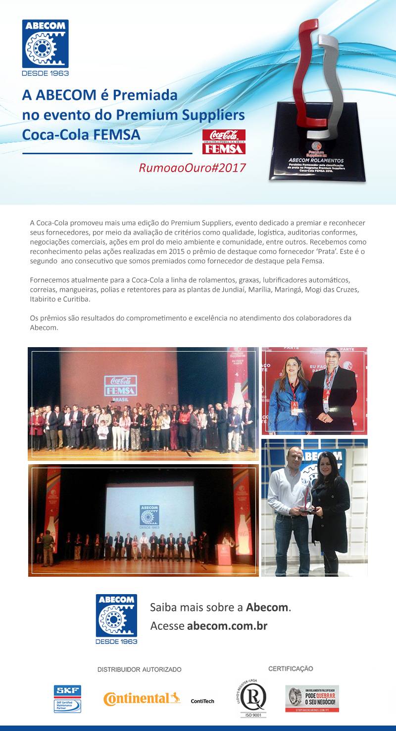 Abecom prêmio FEMSA 2016