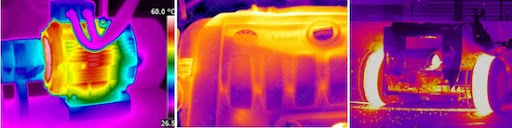 analise termografica em motores análise termográfica em motores