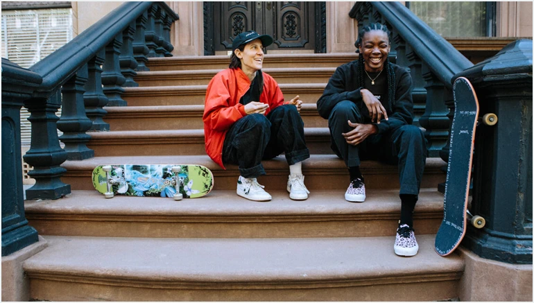 alexis sablone e beatrice domond sao membros da equipe global de skate da skf Alexis Sablone e Beatrice Domond são membros da equipe global de skate da SKF.