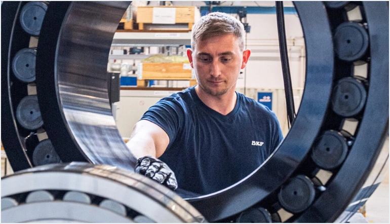 remanufatura na skf em steyr austria Remanufatura na SKF em Steyr, Áustria.