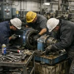 ciclo de manutenções emergenciais na indústria