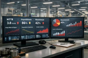 manutenção cara de equipamentos industriais