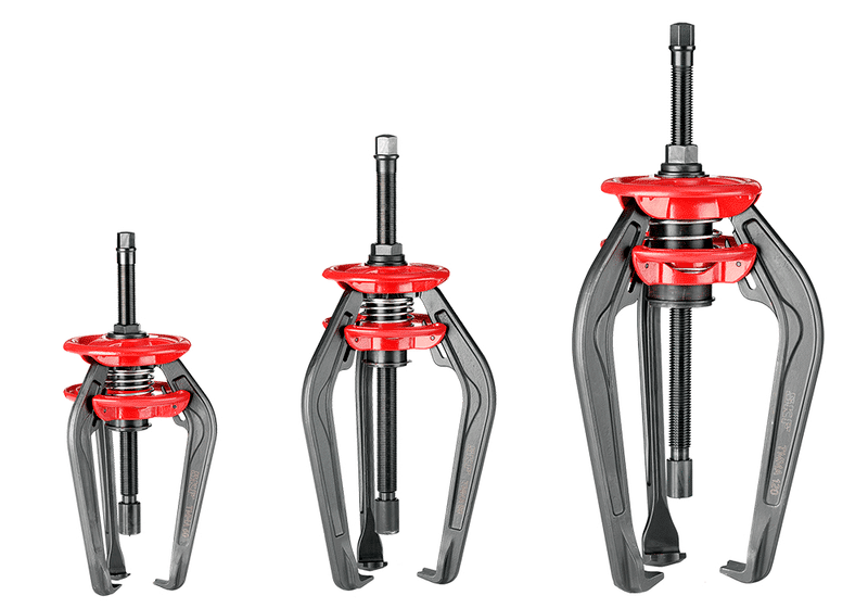 saca polia 3 garras com mola - extrator de polia easypull